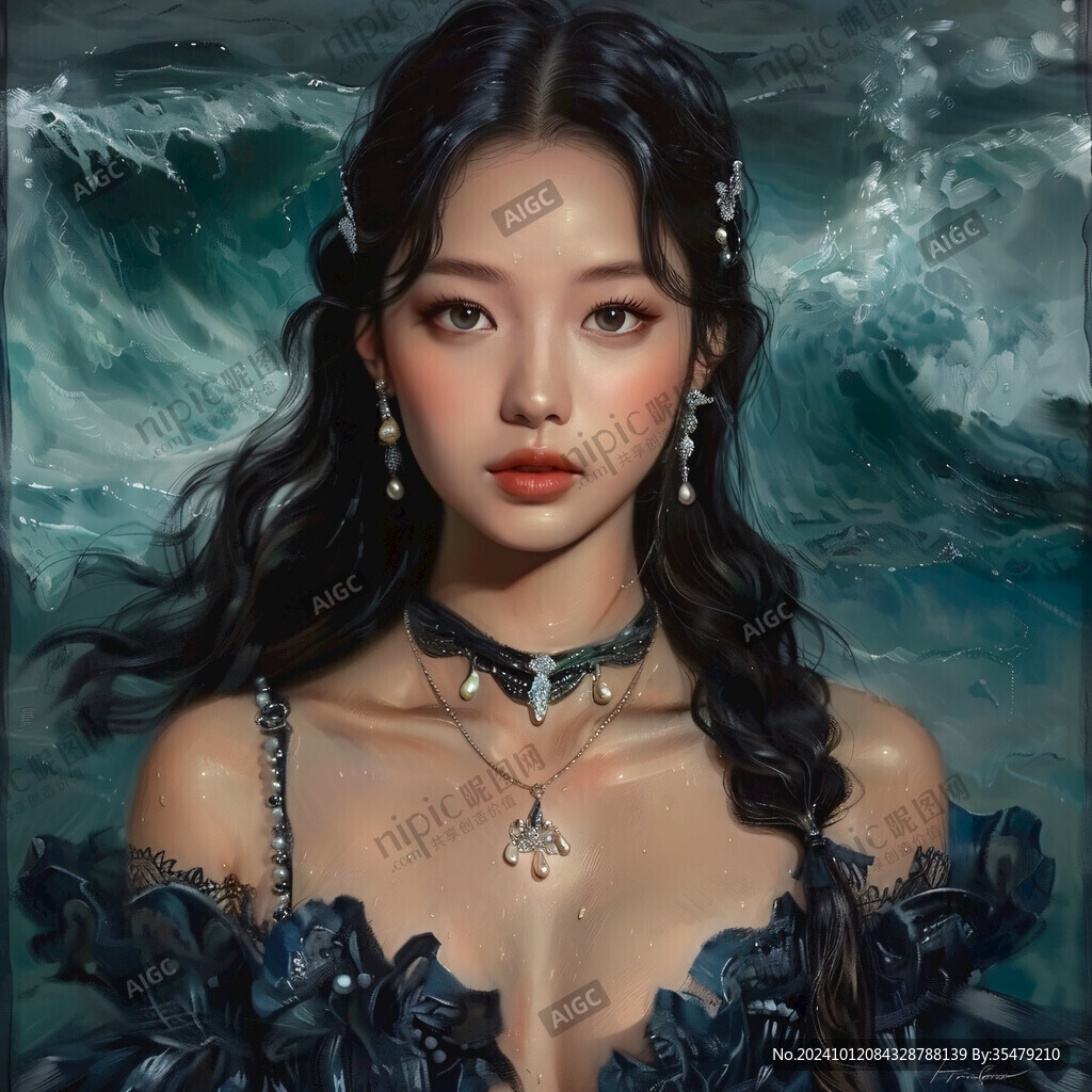 厚涂少女
