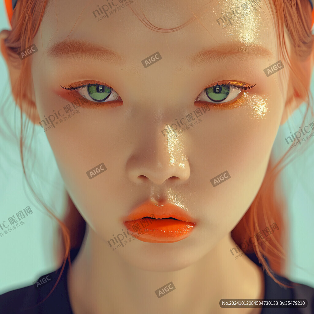 写实人物插画