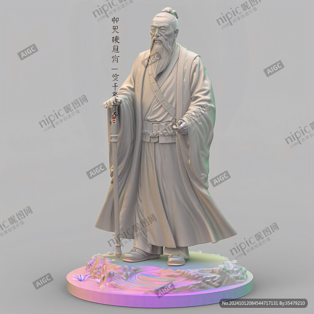 神医华佗雕塑