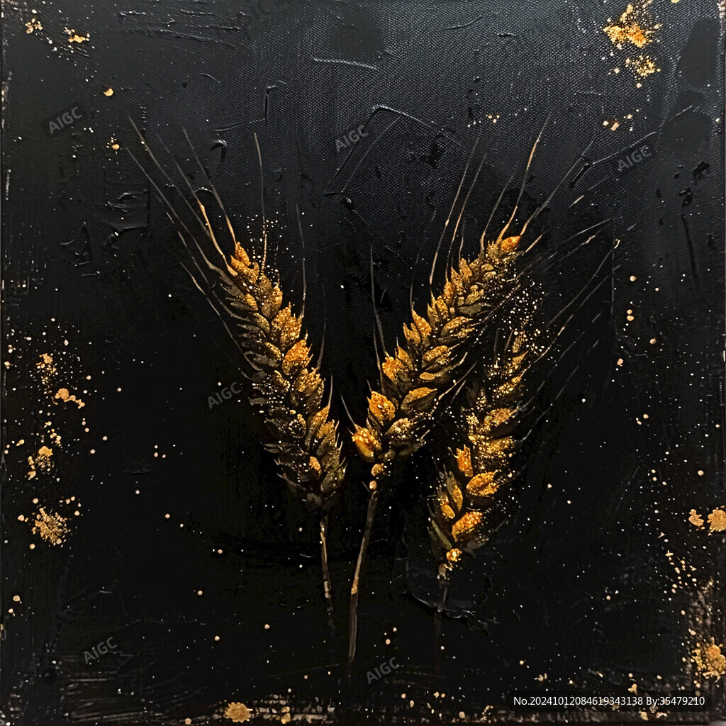小麦壁画