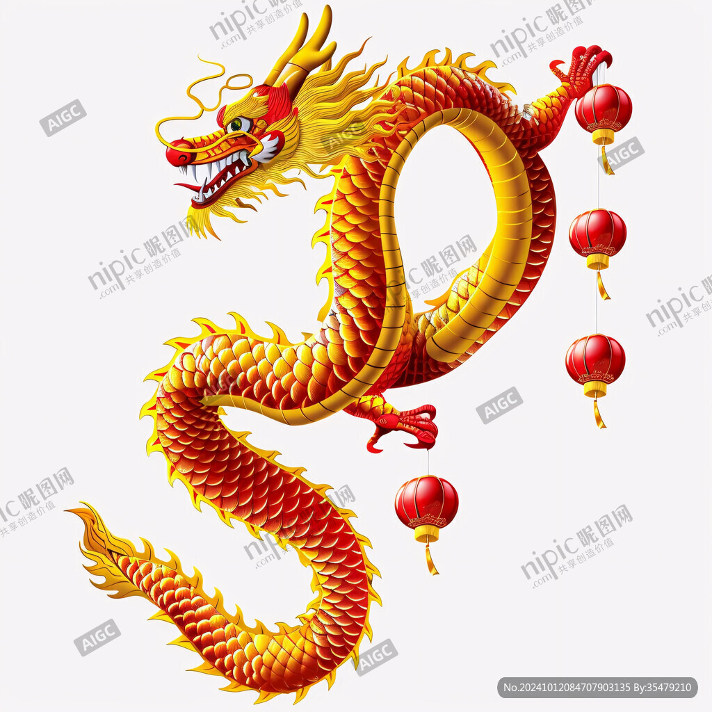 喜庆正龙团龙坐龙
