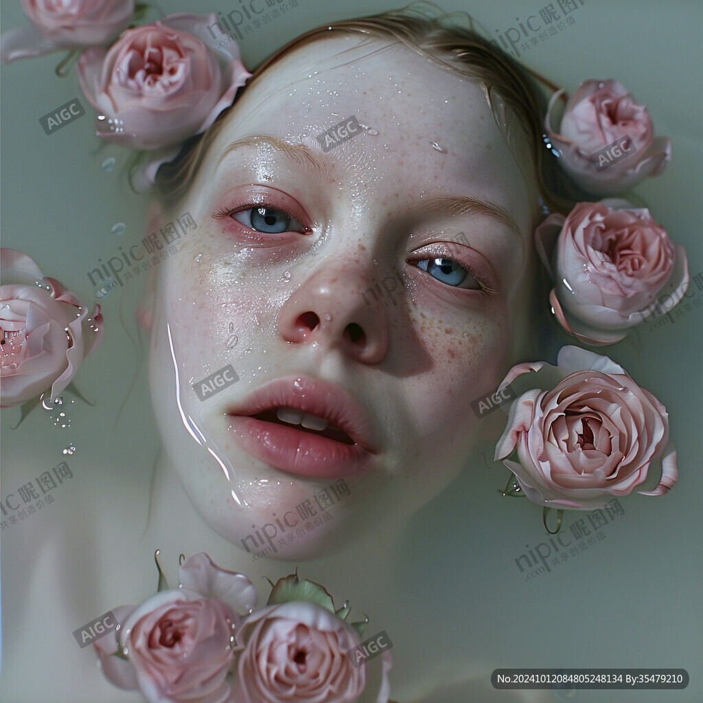 写实人物插画