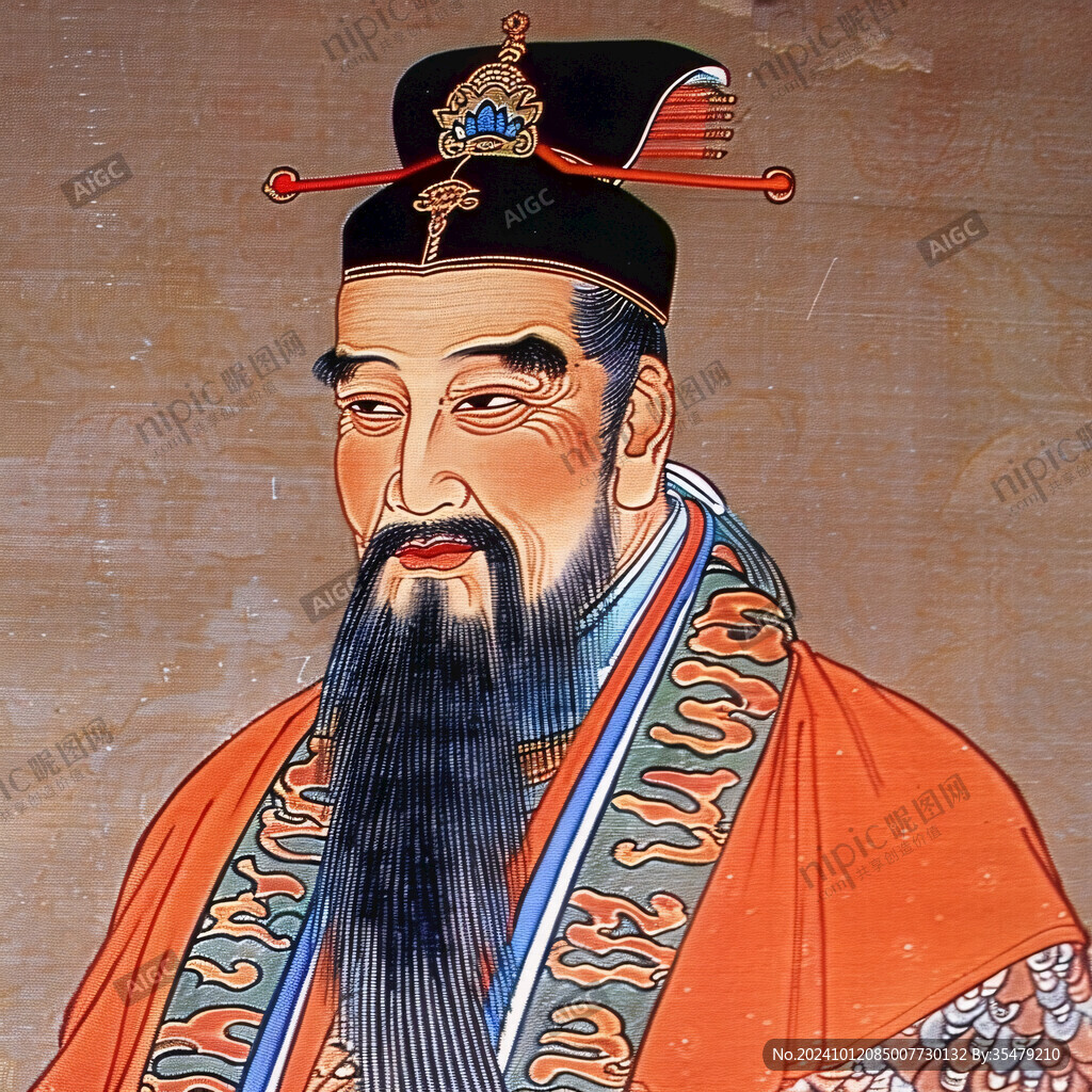 古代名人包拯挂画
