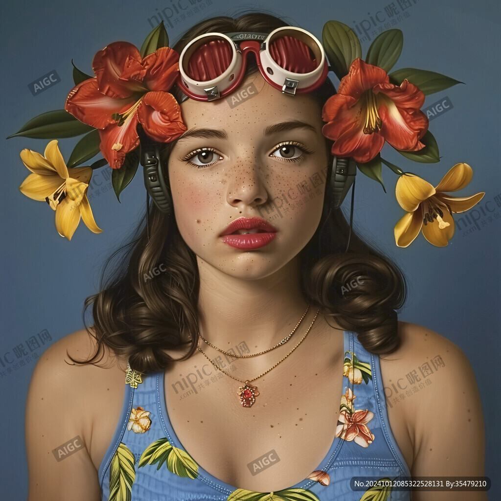 写实人物插画