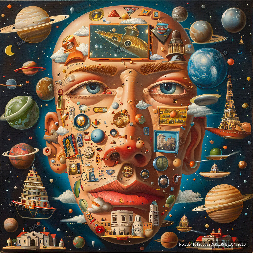 科幻立体画