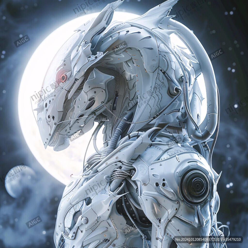 后现代机械科幻未来派