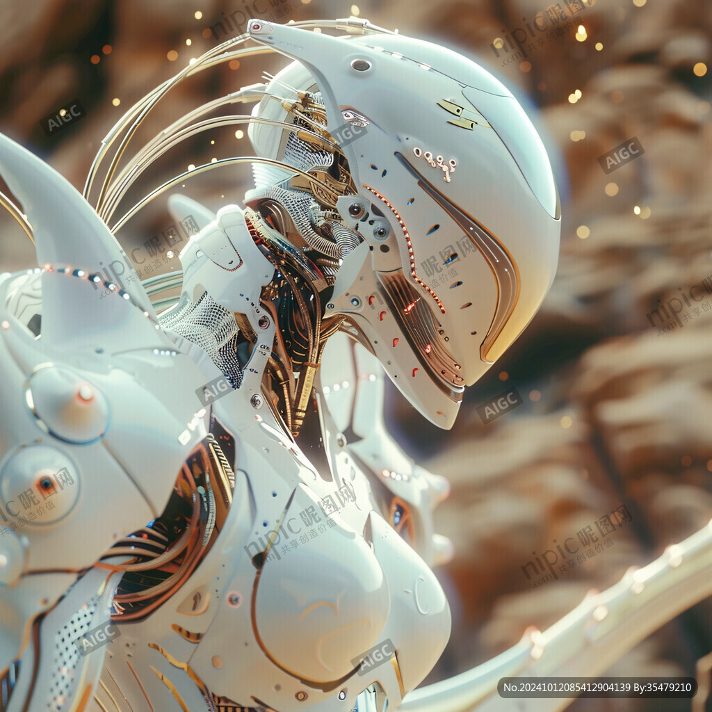 后现代机械科幻未来派