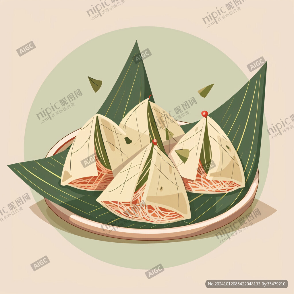 粽子插画插图