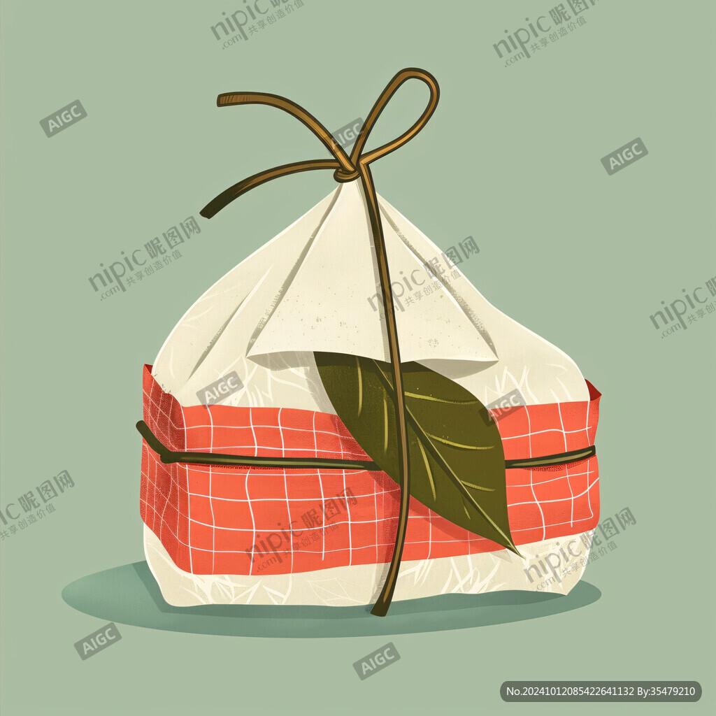 粽子盒插画