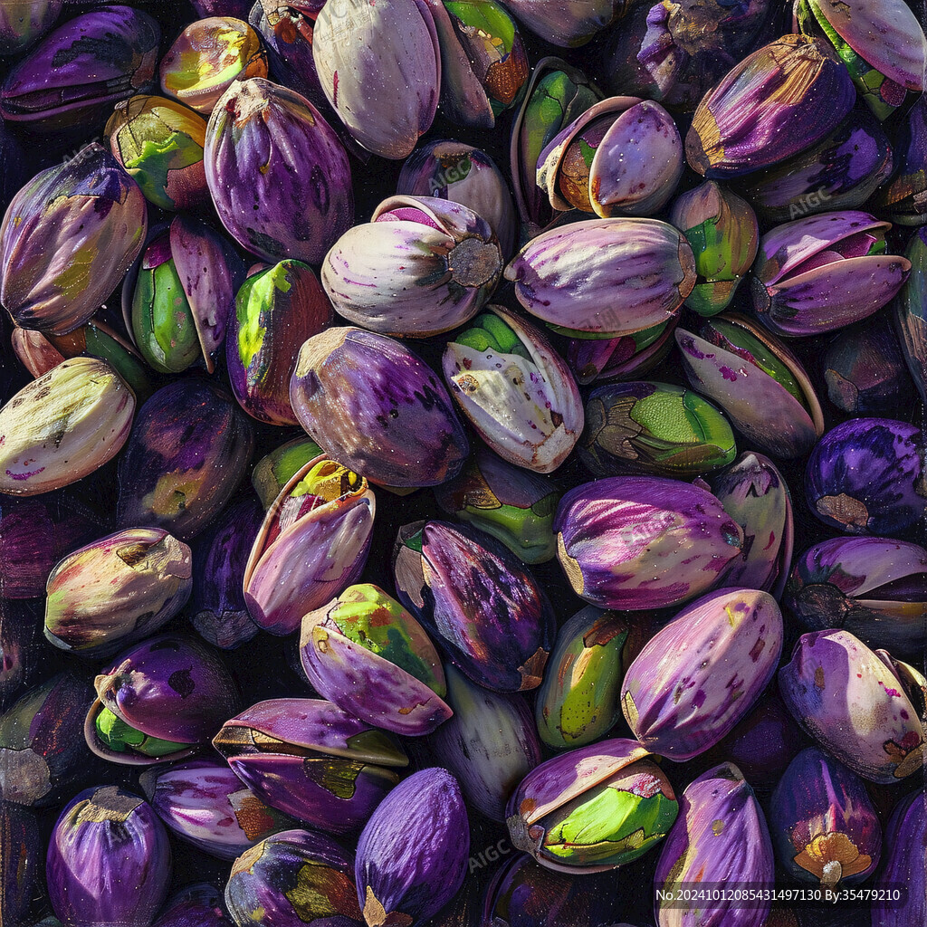 番红花包装插画