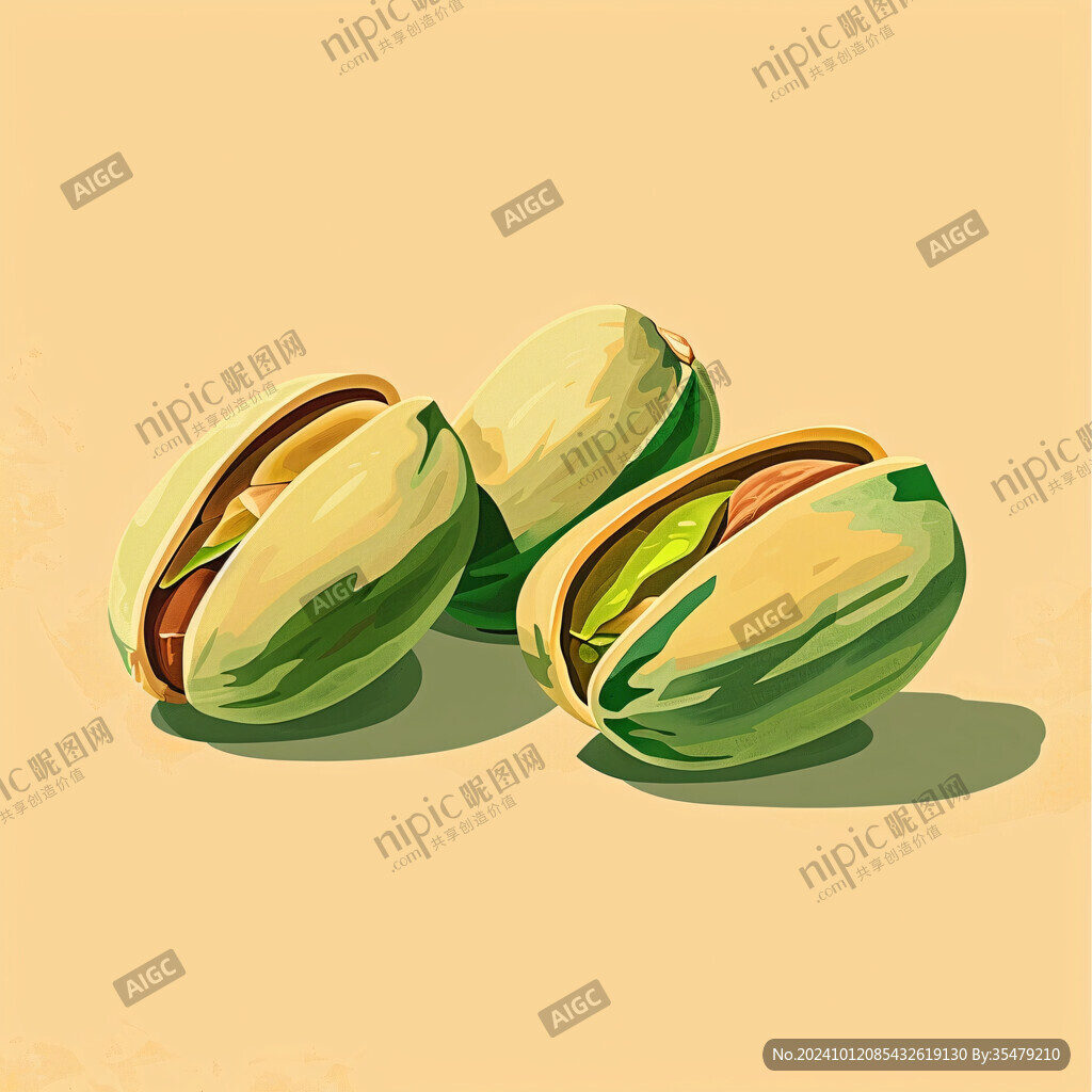 手绘夏威夷果包装