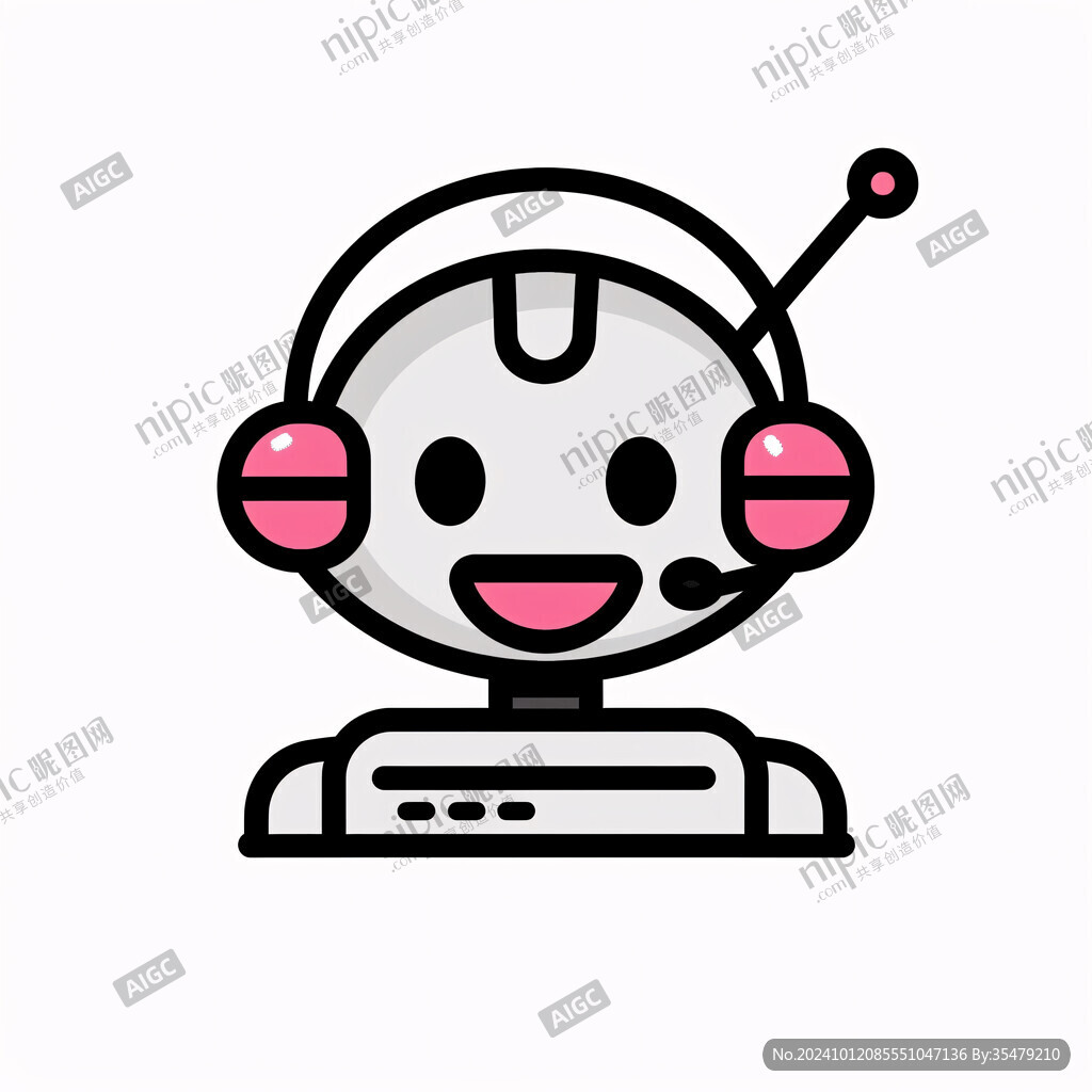 卡通客服形象