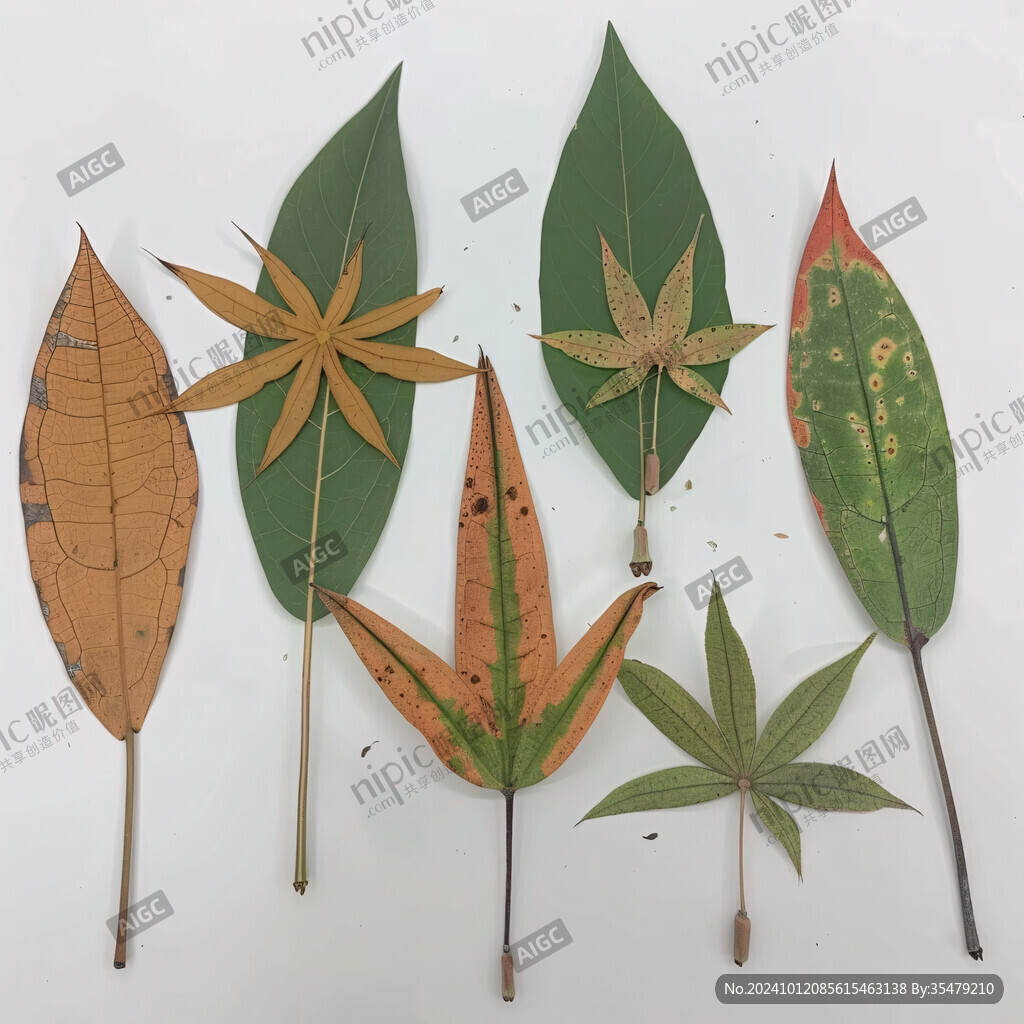 树叶工艺品