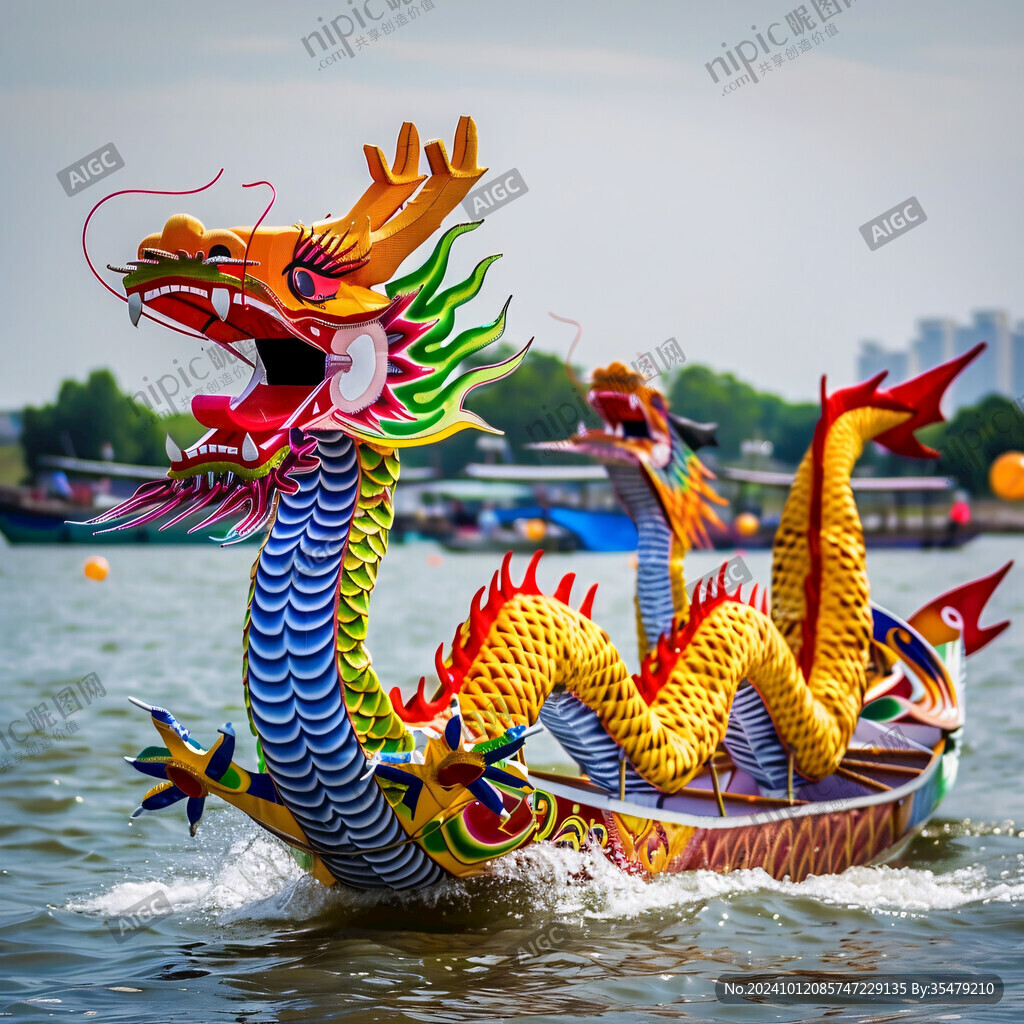 龙舟龙船龙头