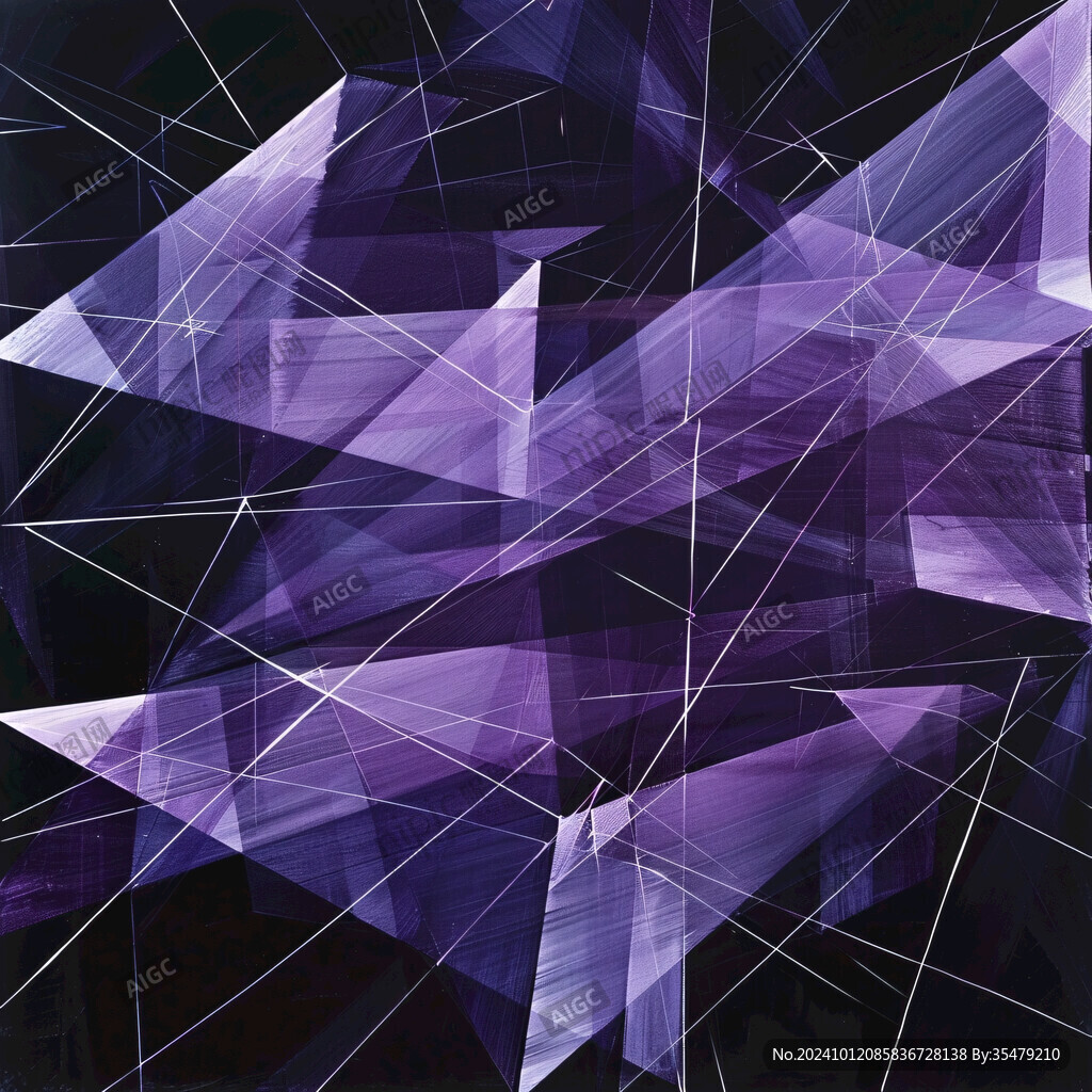 深紫色抽象底纹线条