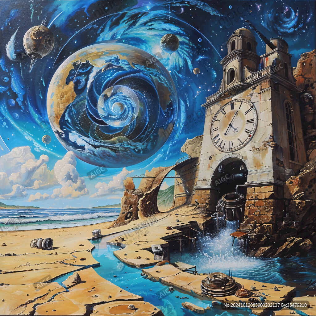 科幻立体画