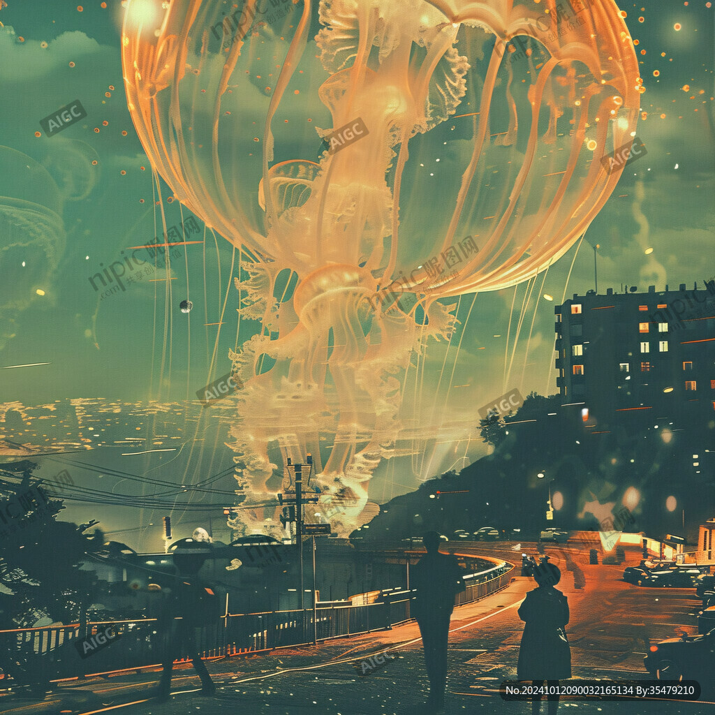 科幻题材插画