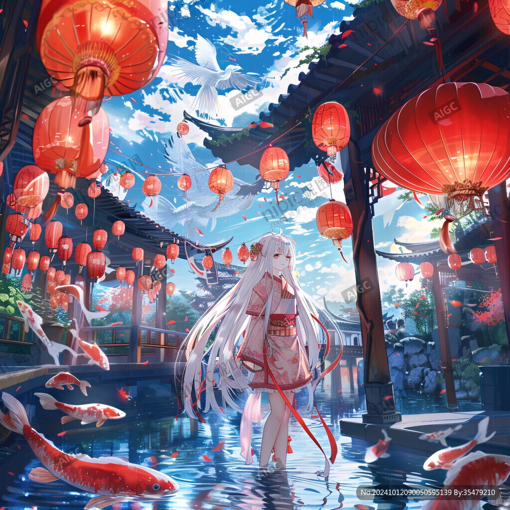 国风动漫少女