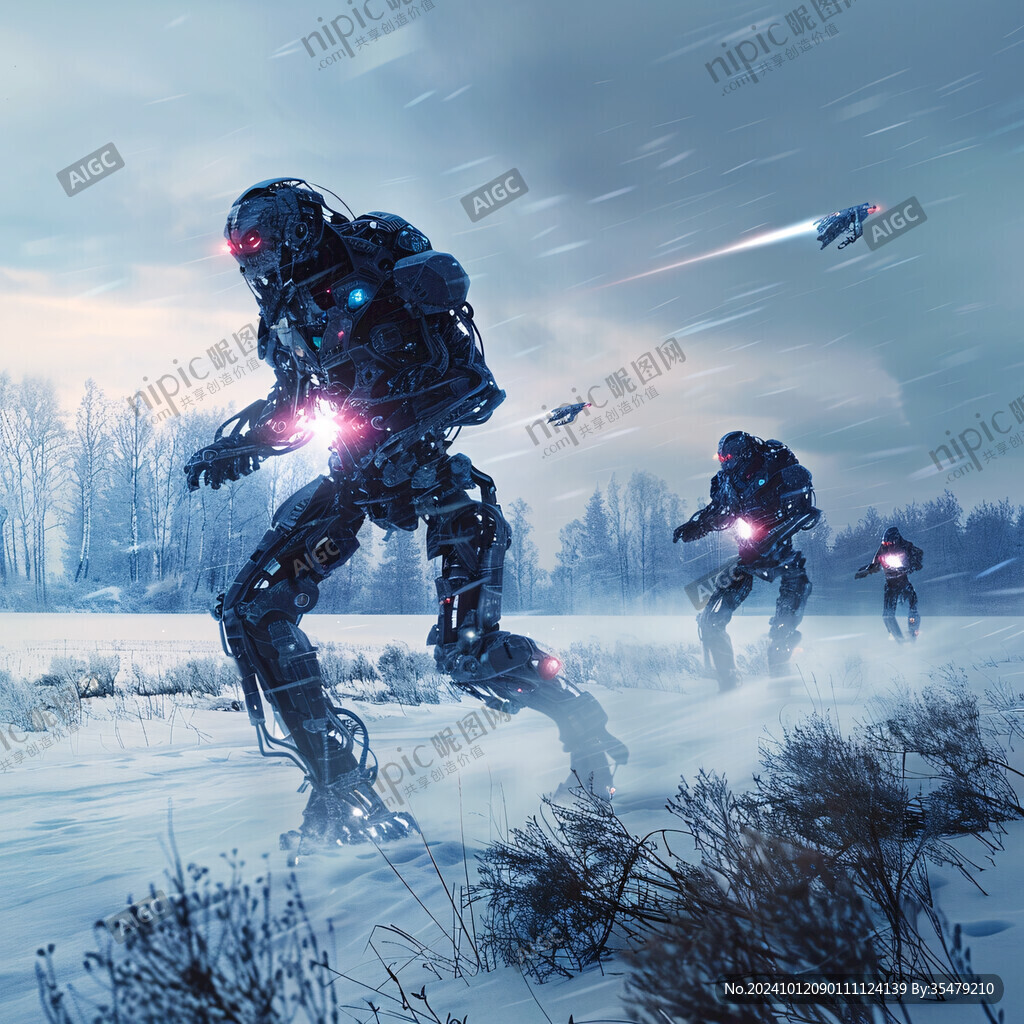 后现代机械科幻未来派