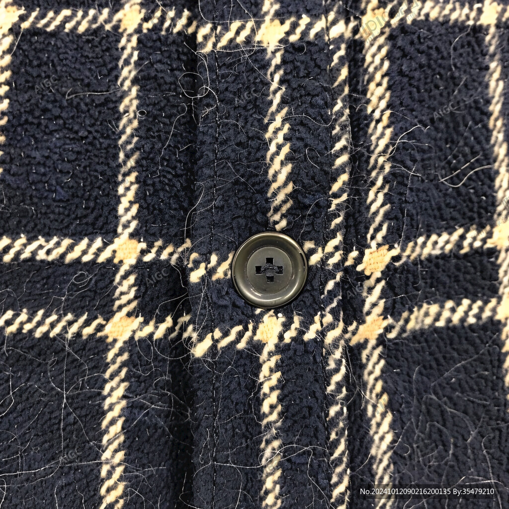 苏格兰格子服装内衬