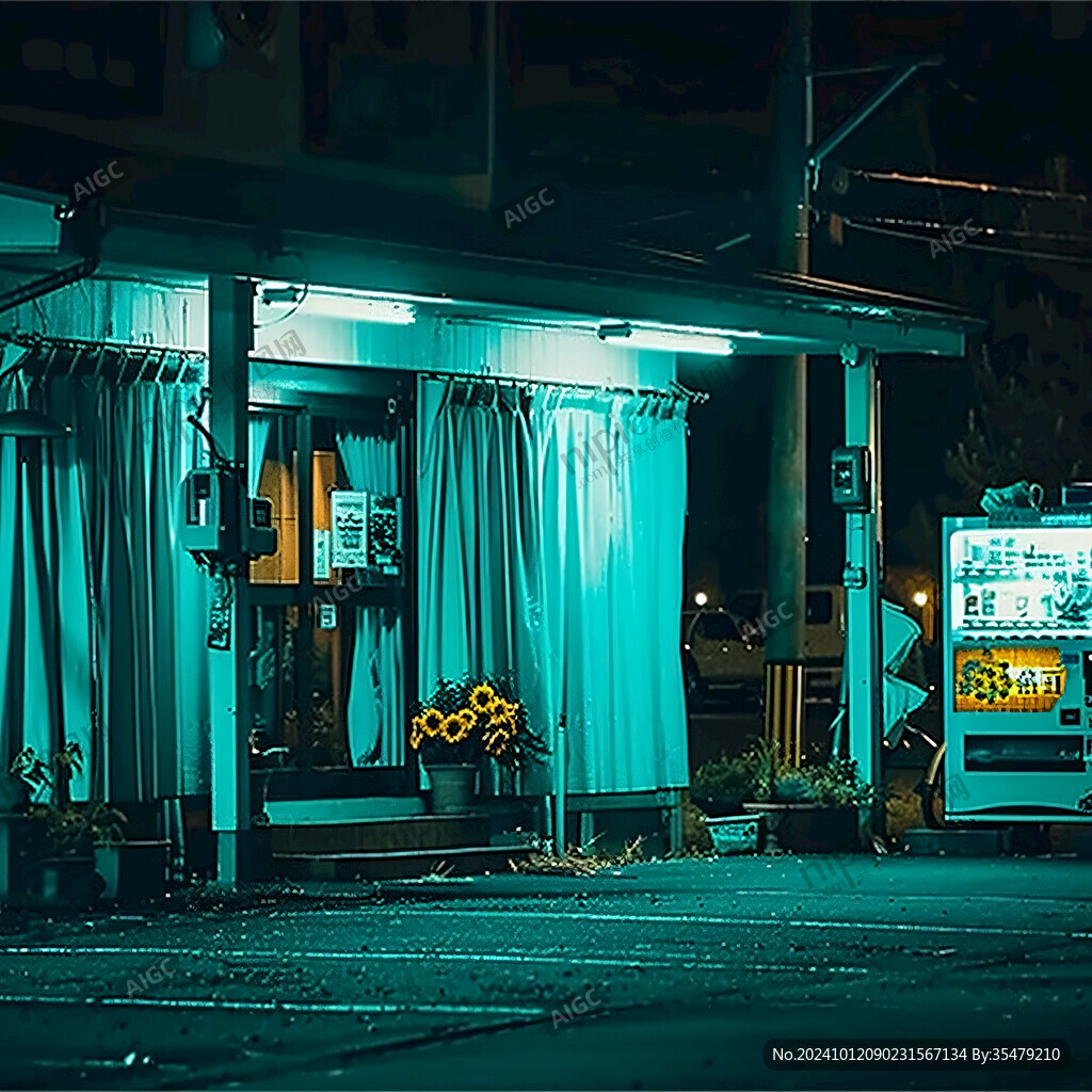 夜晚便利店