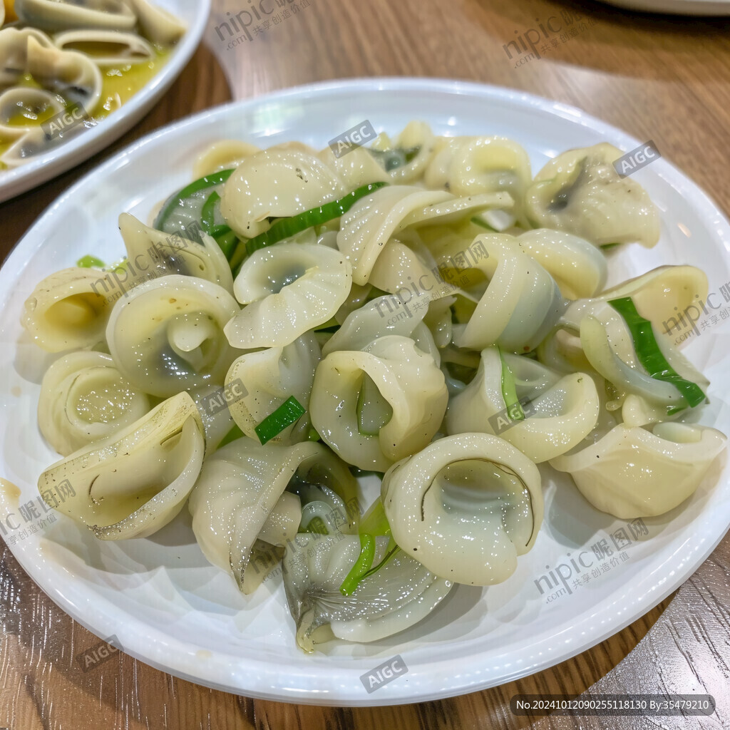 小葱拌波螺