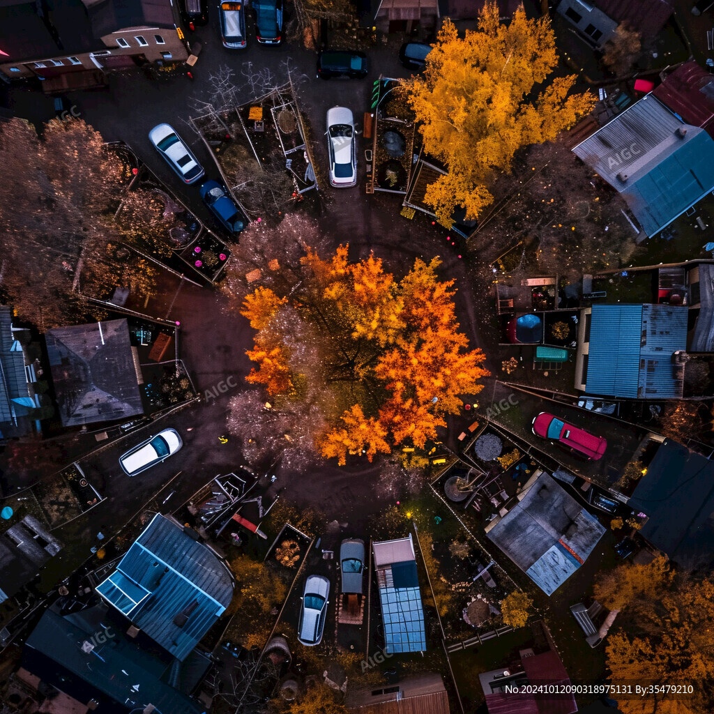 树下停车场