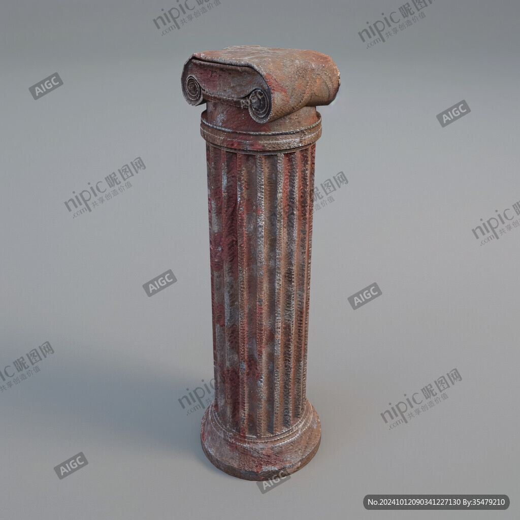 古代柱子石柱