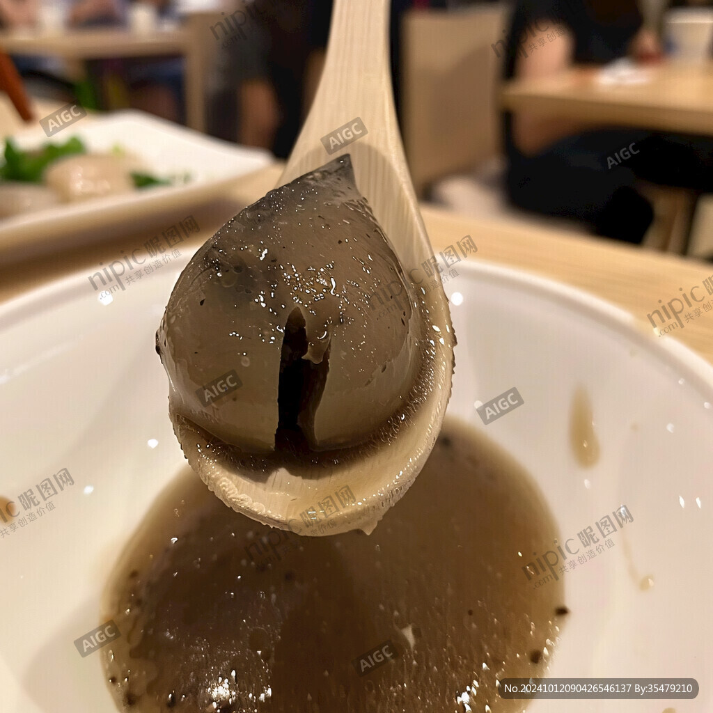 卤水粉鹅肝美食