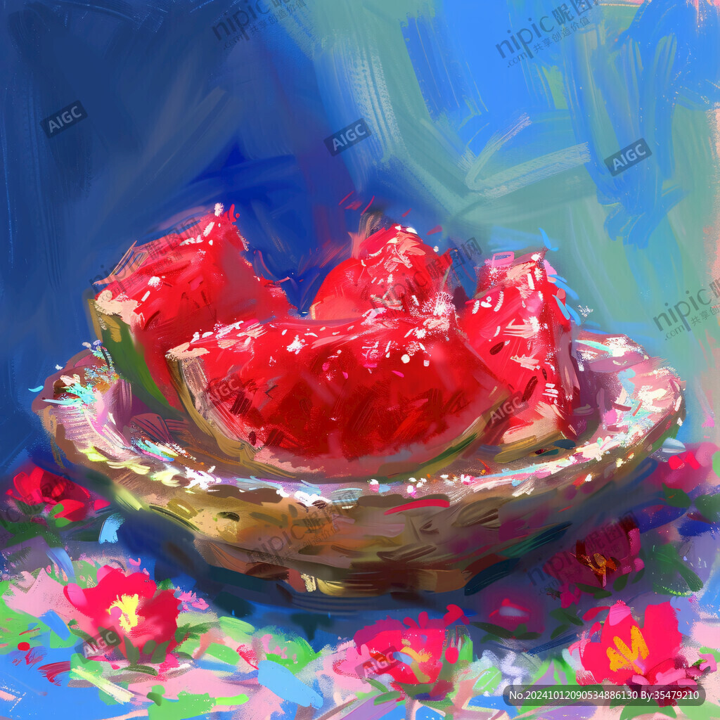 西瓜酱插画