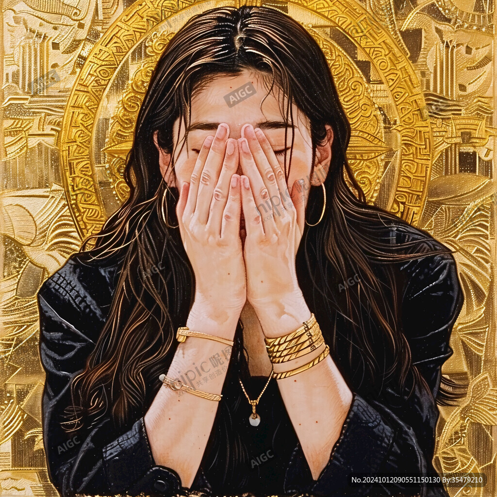 人物情绪插画