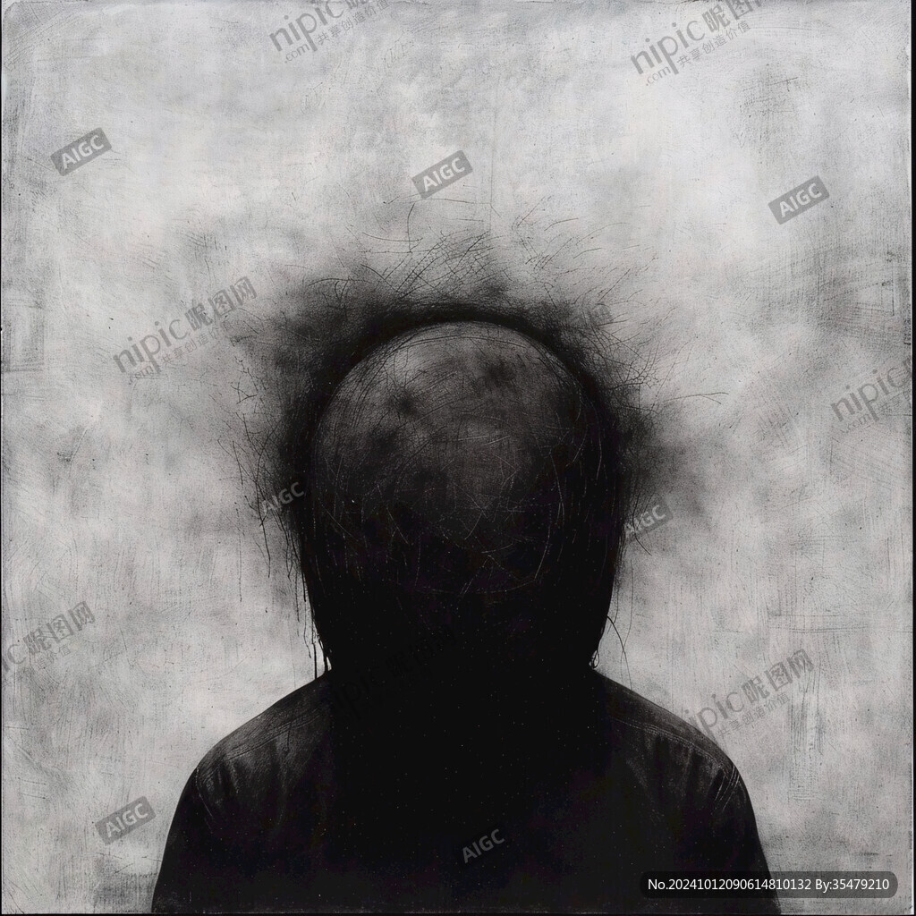 孤独的灵魂插画