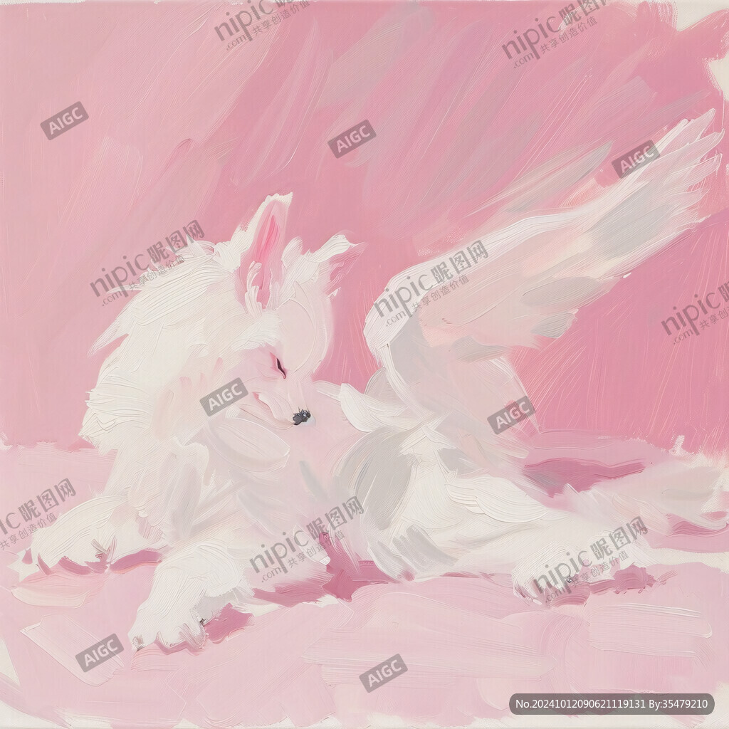 插图插画兔子素材