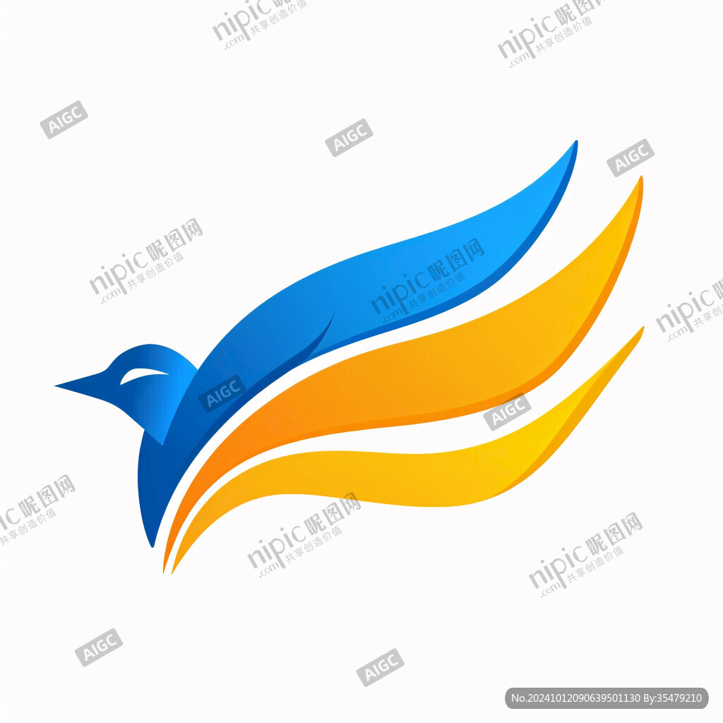 丝带飞鸟logo