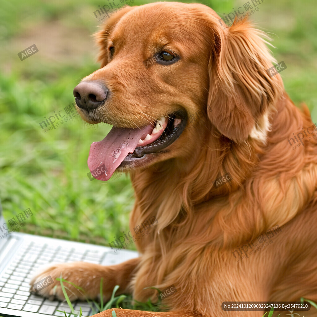 金毛寻回犬宠物狗