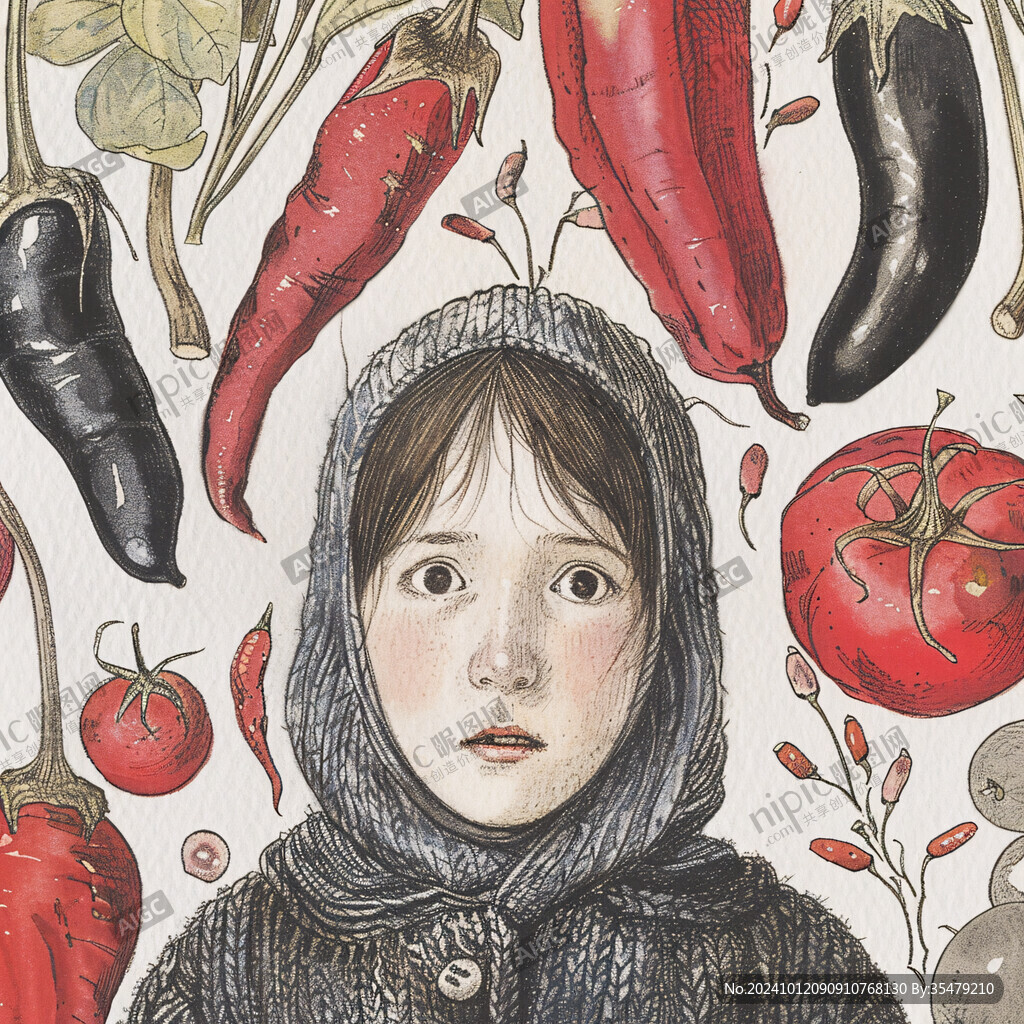 蔬菜装饰画