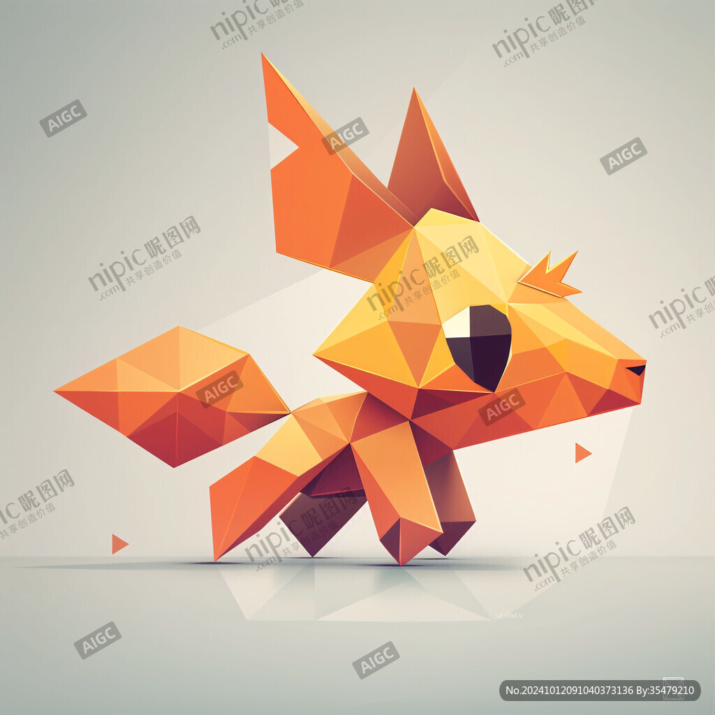 几何形狐狸
