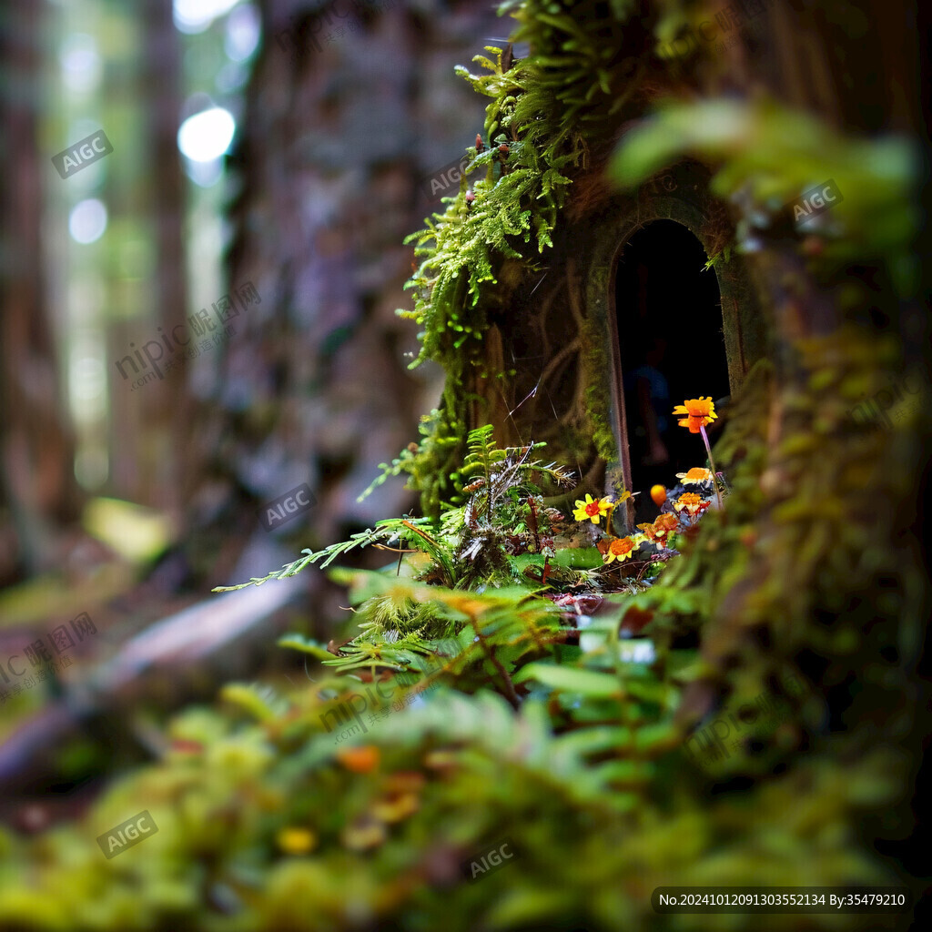 阳光苔藓微景观