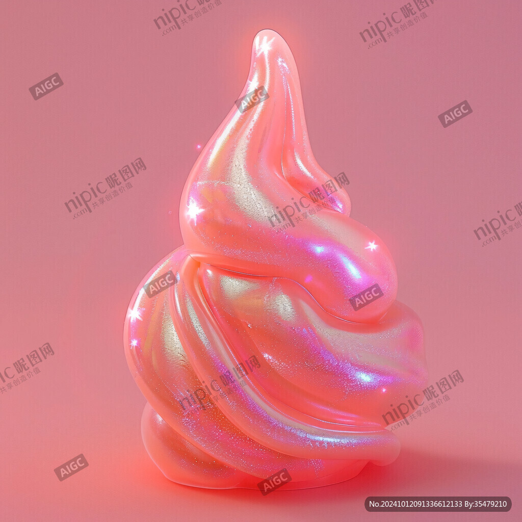 立体渐变发光体设计