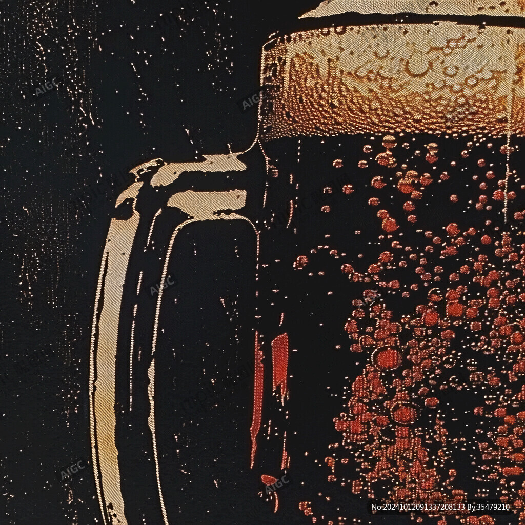 啤酒点装饰画