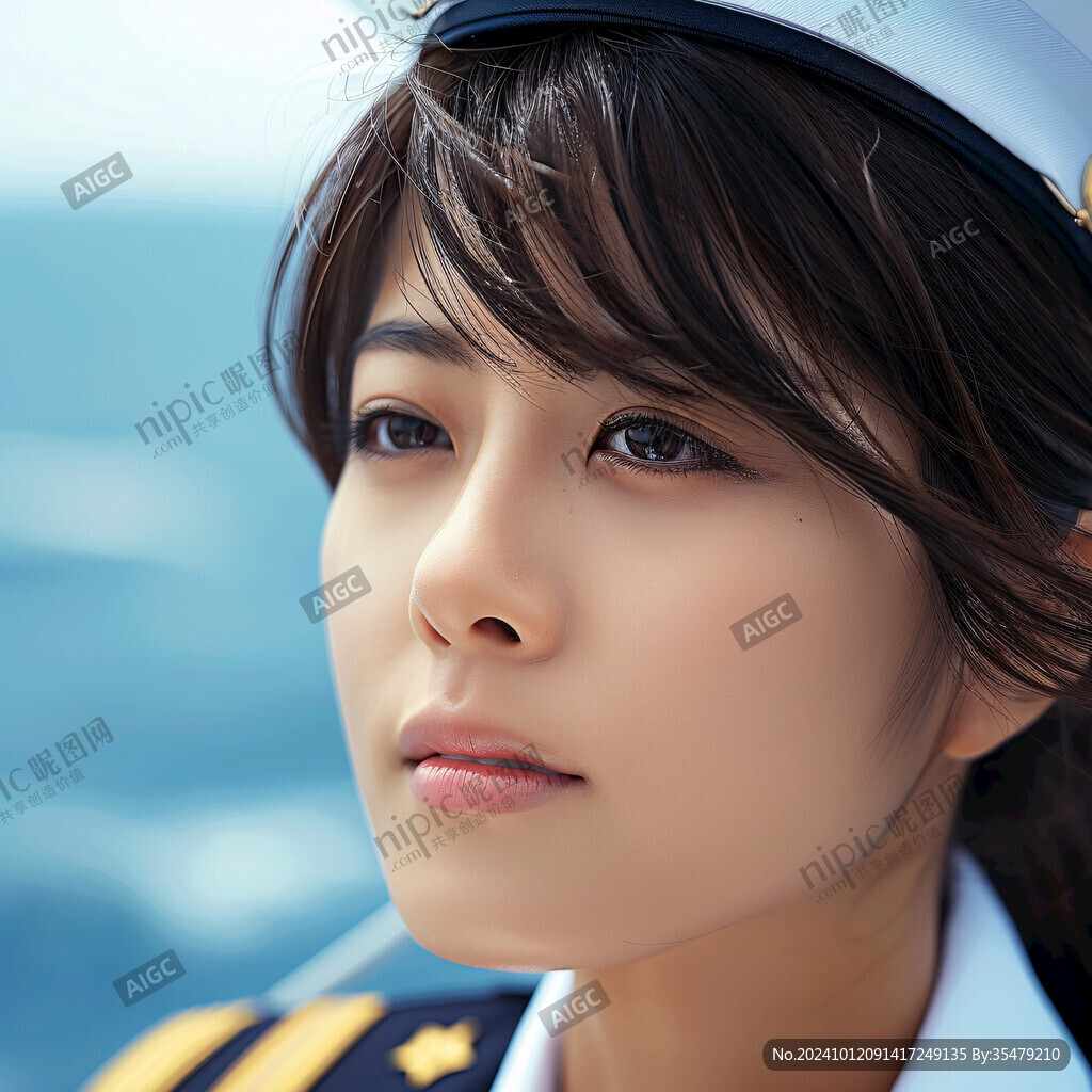 韩国女性失量插画