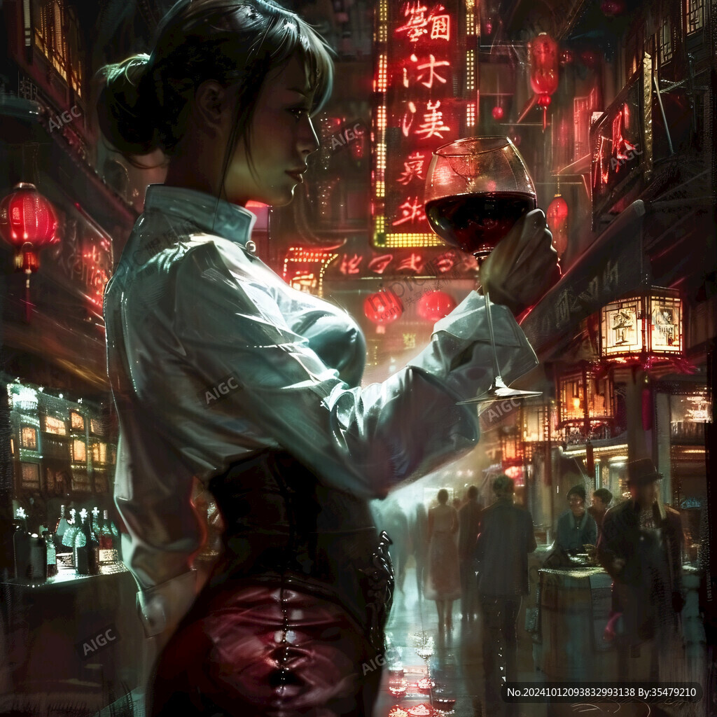 厚涂插画