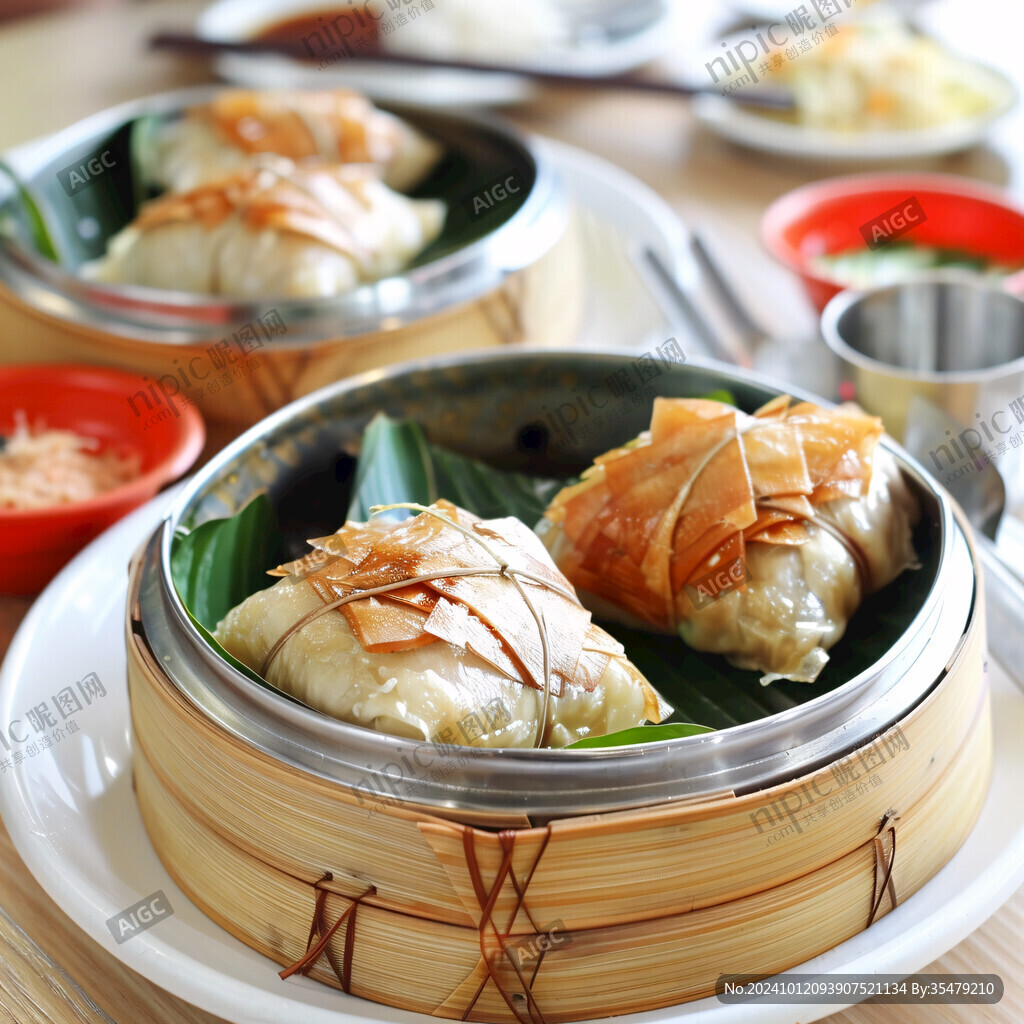茶点虾饺拼烧麦