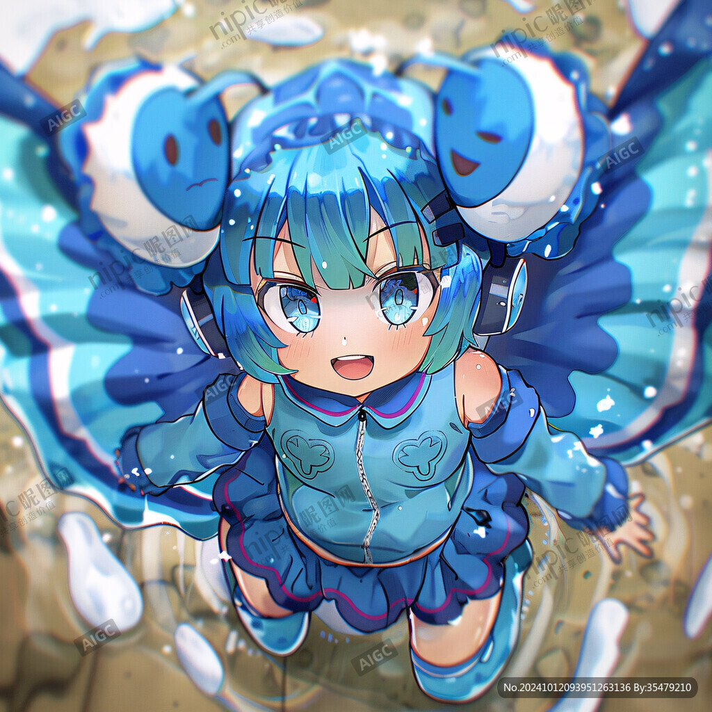 q版水族女孩