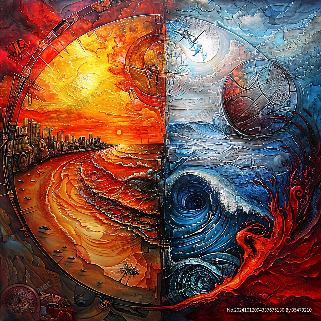 科幻装饰画