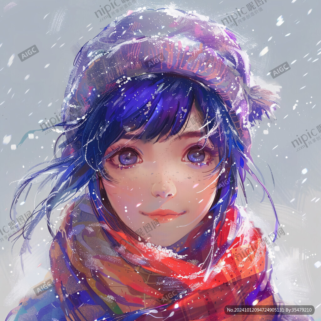 厚涂少女