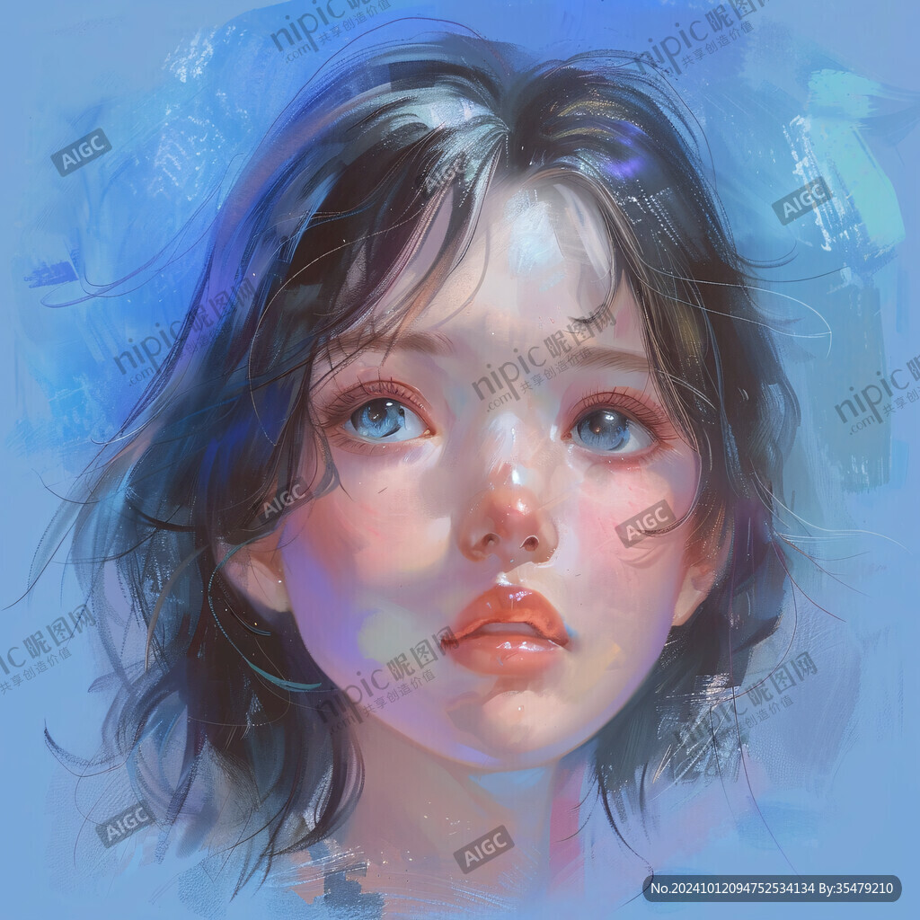 厚涂少女