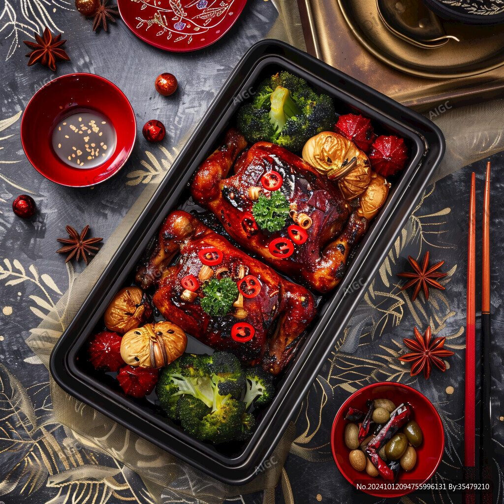 熟食场景图