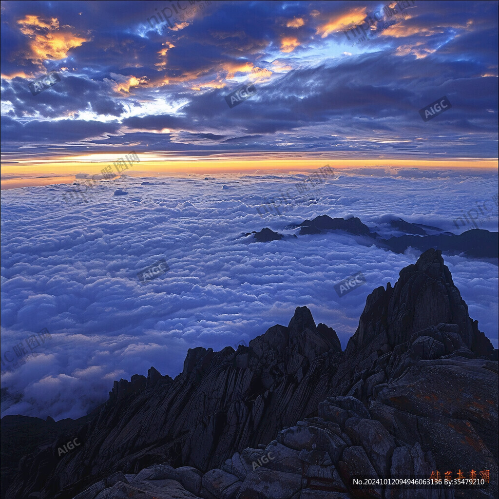 九华山装饰画