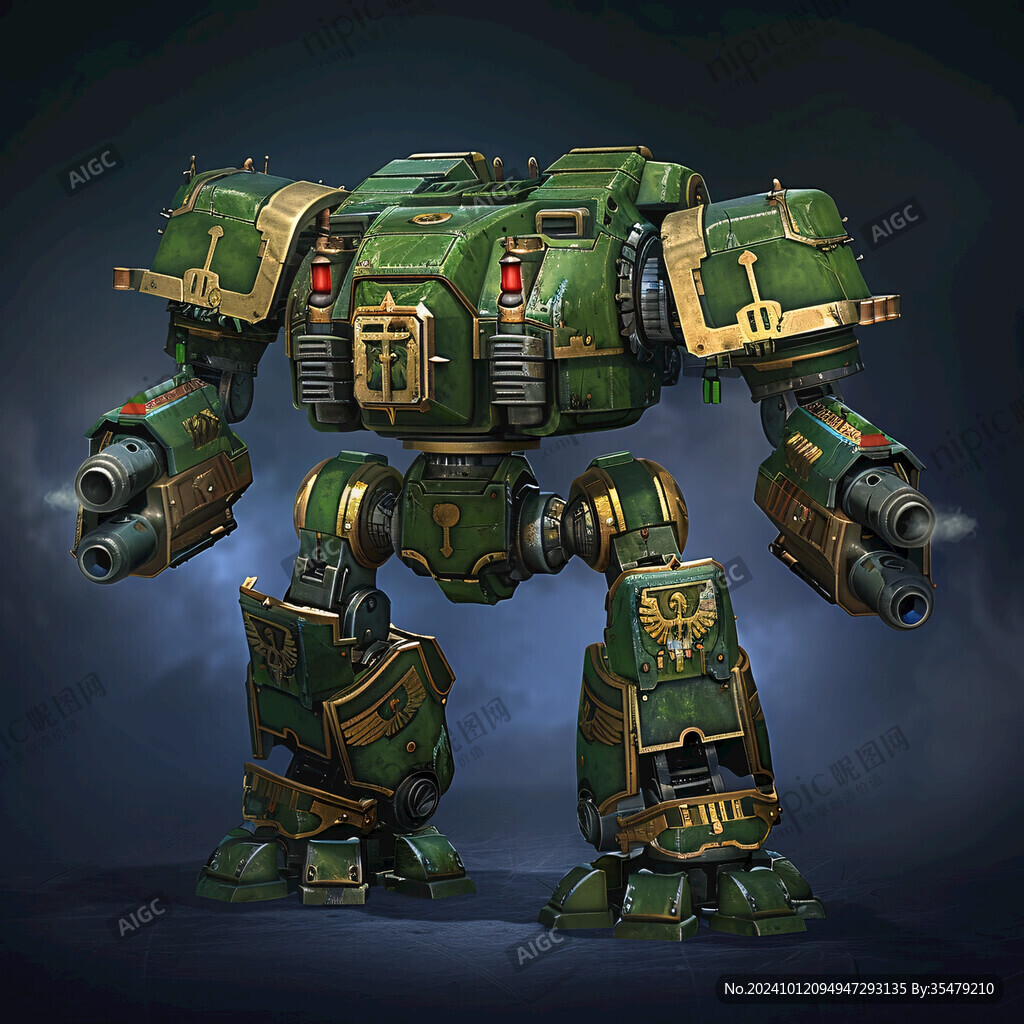 机甲风卡通人物